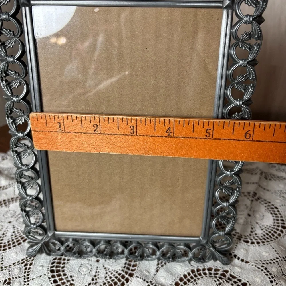 Malden Ornate Black Silver Scroll Photo Frame 5 X 7